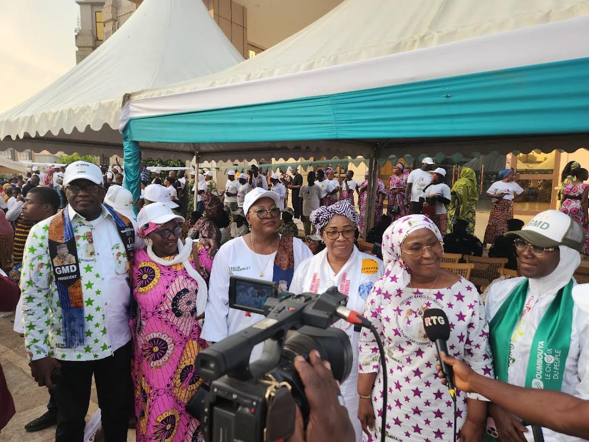 Kabinet Diawara- Ratoma YIGUI, Parraine le meeting de Kipé